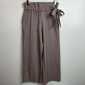 TRF Collection Zara Houndstooth Side Tie Pants